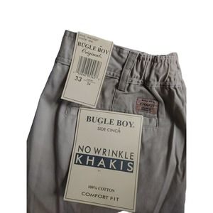 Vintage Bugle Boy Khaki size 33 x 34 #944